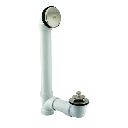 Westbrass Sch. 40 PVC BW&O Twist & Close One-Hole D49421-20